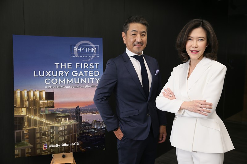 AP Thailand unveils RHYTHM Charoenkrung Pavillion New ready-to-move-in luxury condo at the heart of the city overlooking Chao Phraya river curve